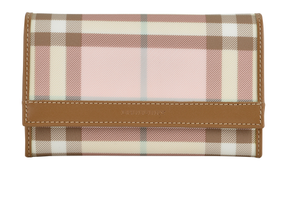 Burberry Nova Check Wallet, front view